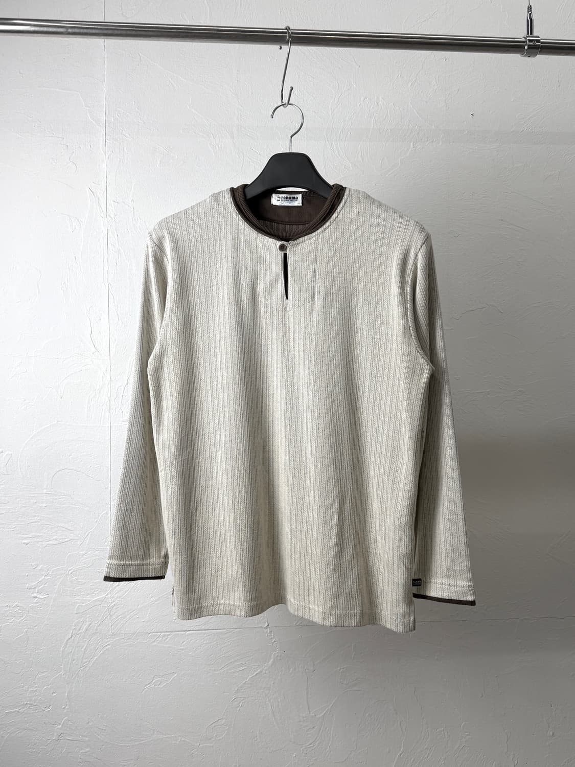 Renoma 헨리넥 롱 슬리브 상품이미지1