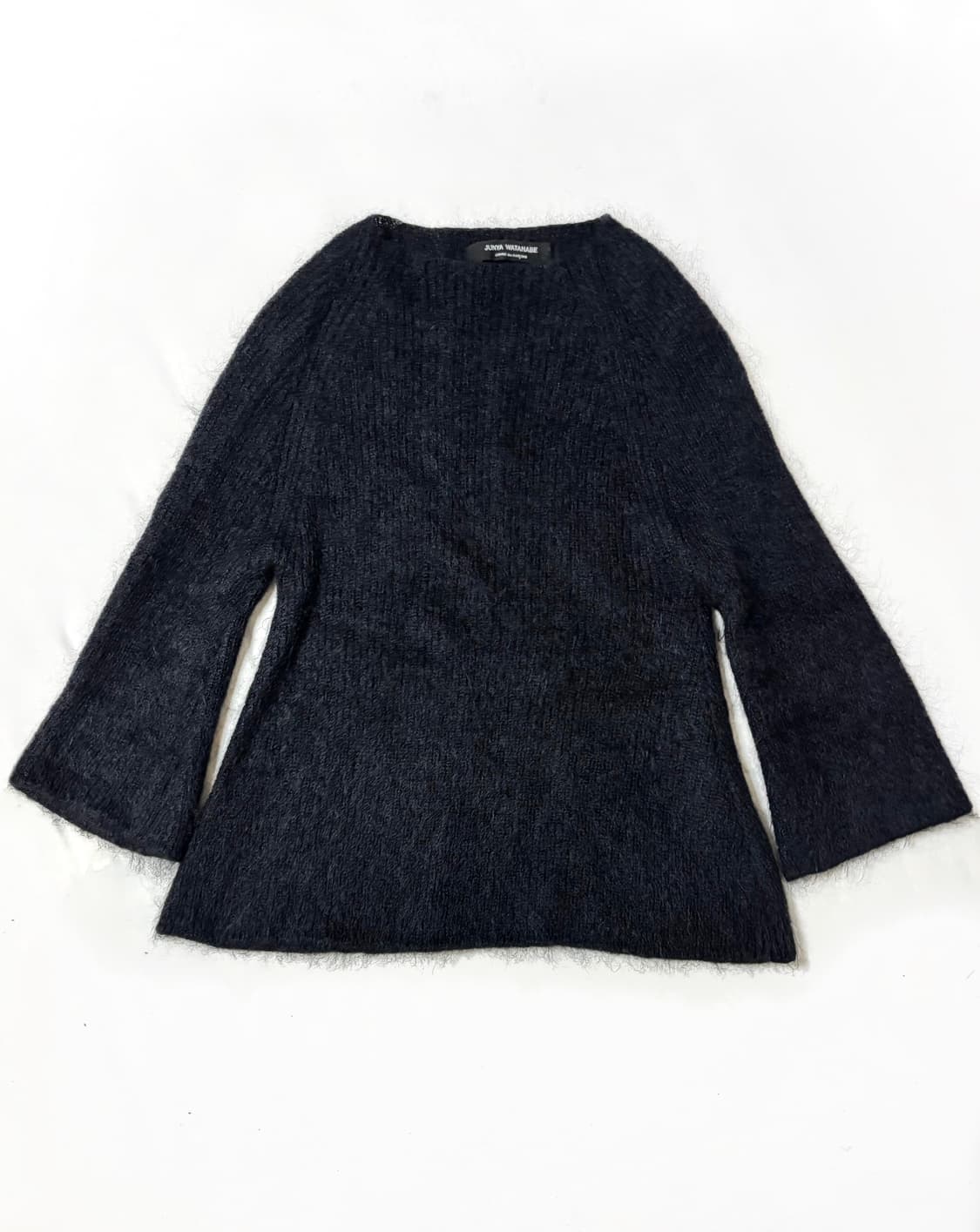 준야와타나베 보트넥 스웨터 상품이미지1