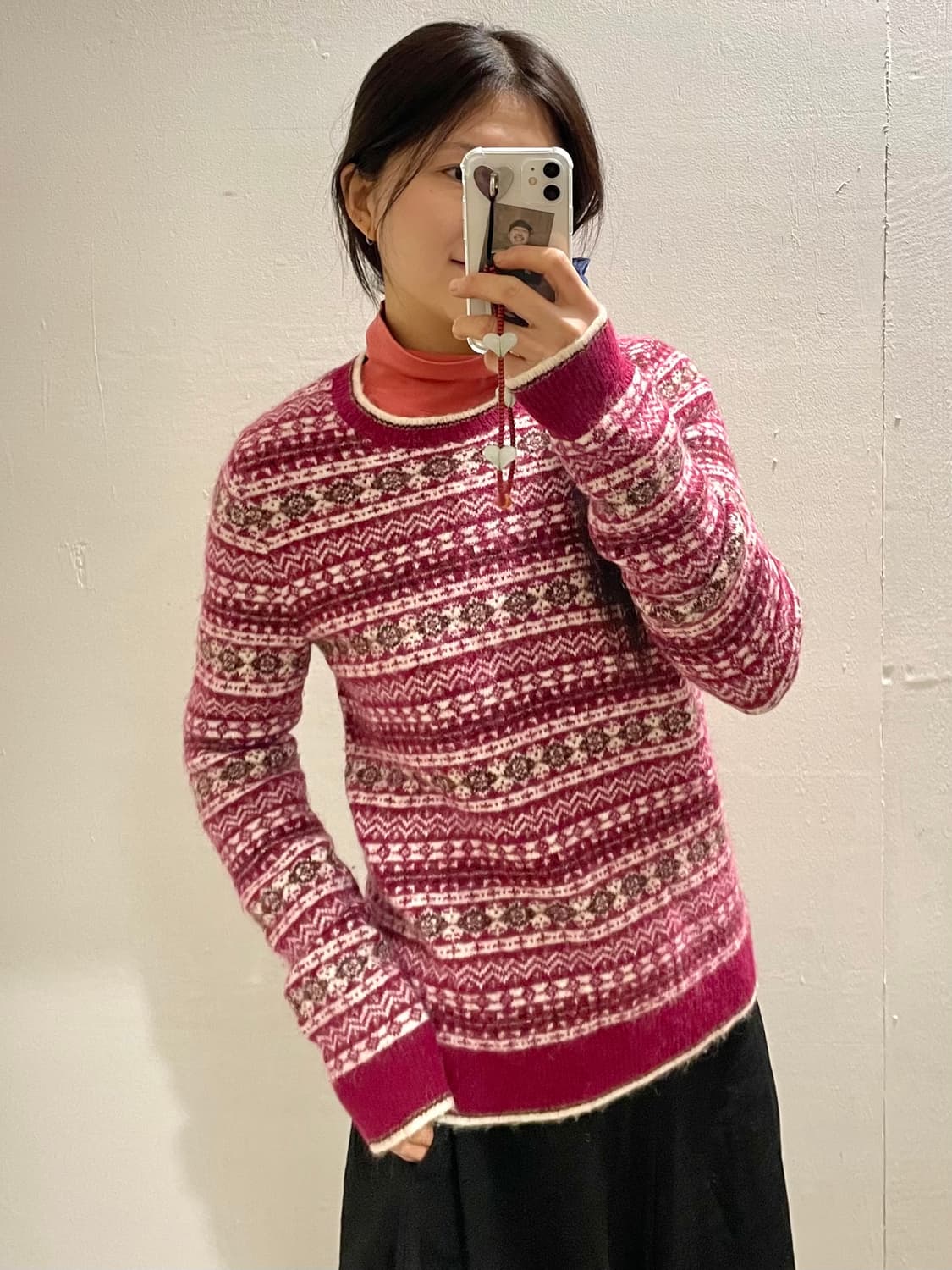 이네스 드 라 프레상쥬 x 유니클로 페어아일 니트 상품이미지1