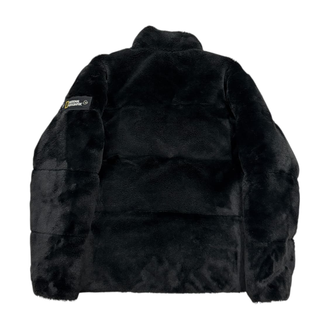 내셔널지오그래픽 슬로스 페이크퍼 리버서블 숏 다운 양면 패딩 자켓 블랙 상품이미지2