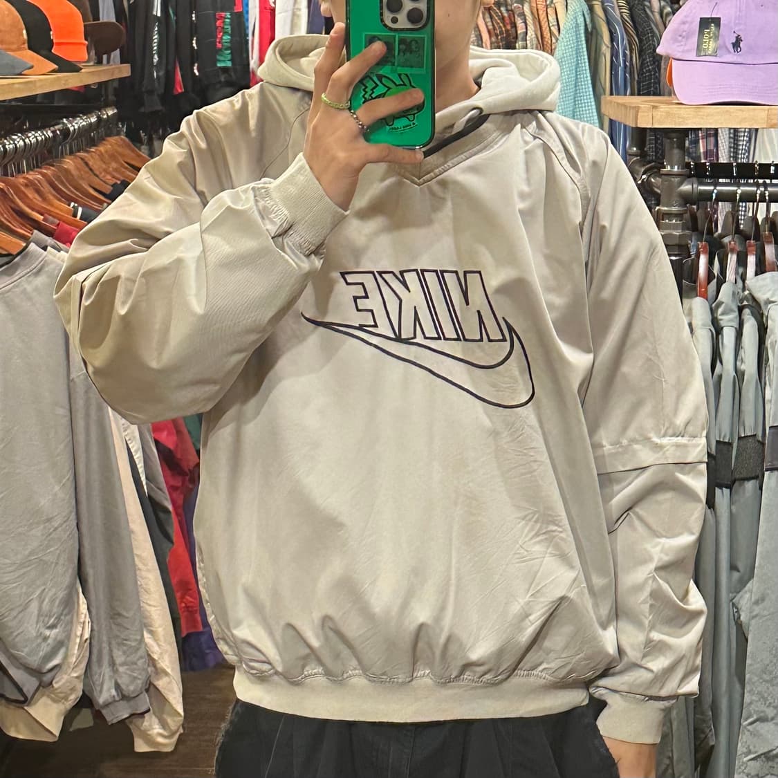 [HI] 나이키 빅로고 웜업 베이지 상품이미지2