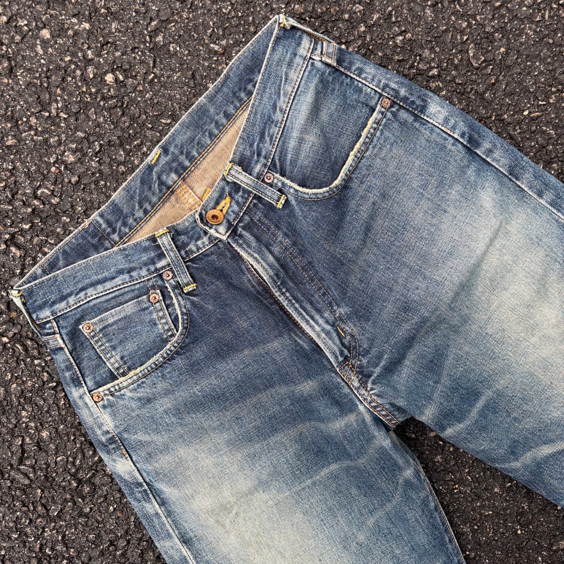 일본 에드윈 505 셀비지 상품이미지7