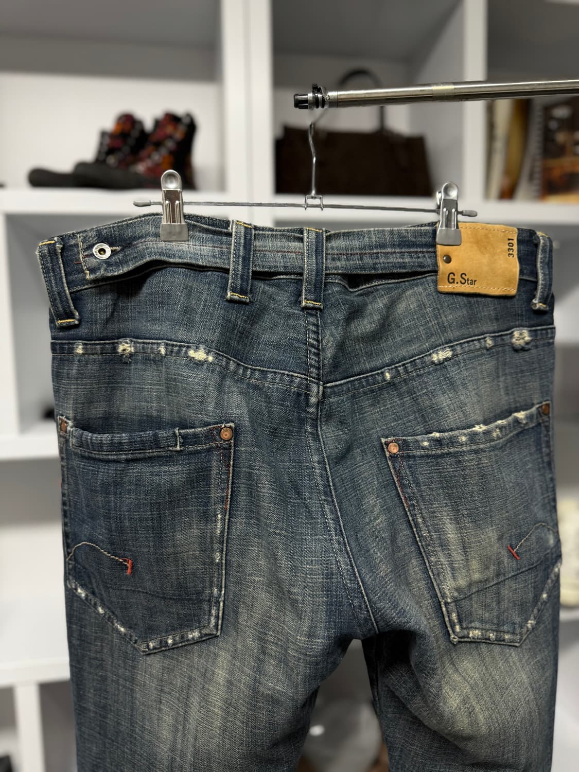 g star raw 더티 데님 팬츠 상품이미지5