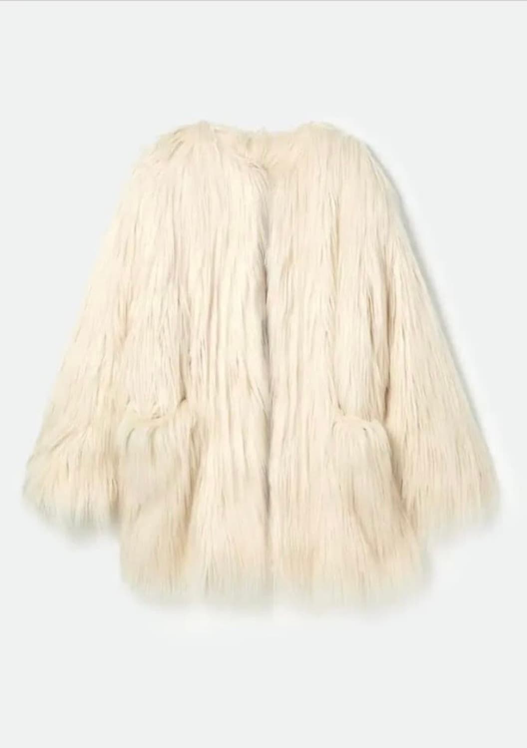 S/E/O long hair faux fur coat 상품이미지3