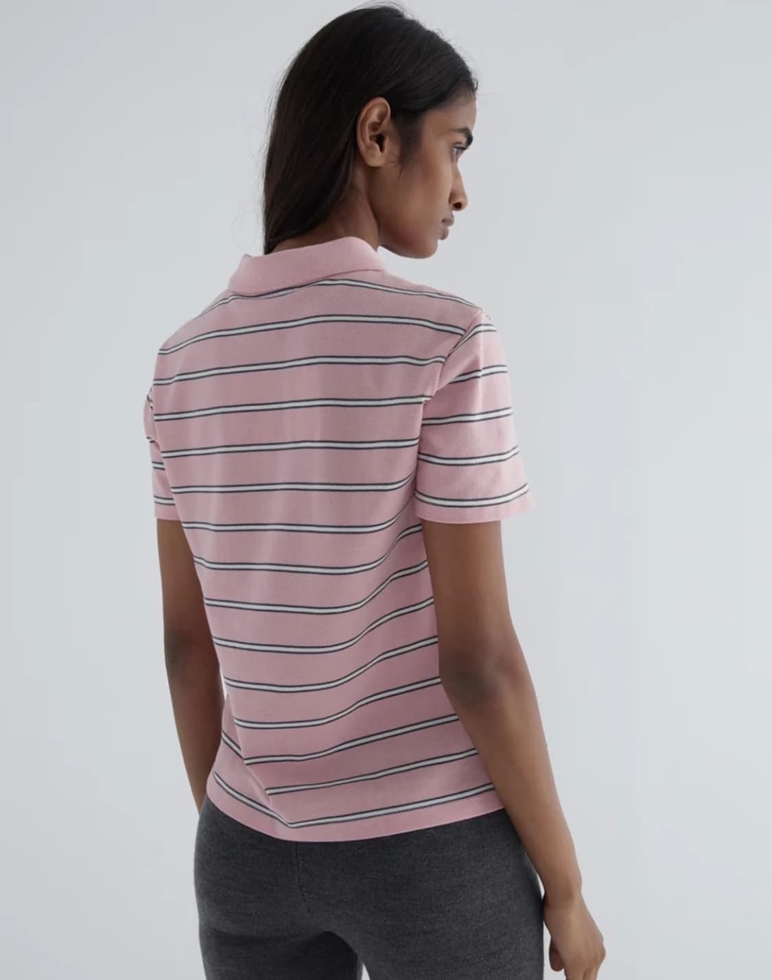 (XS,S,M) 팔로마울 Julieta 스트라이프 폴로/ 핑크 상품이미지4