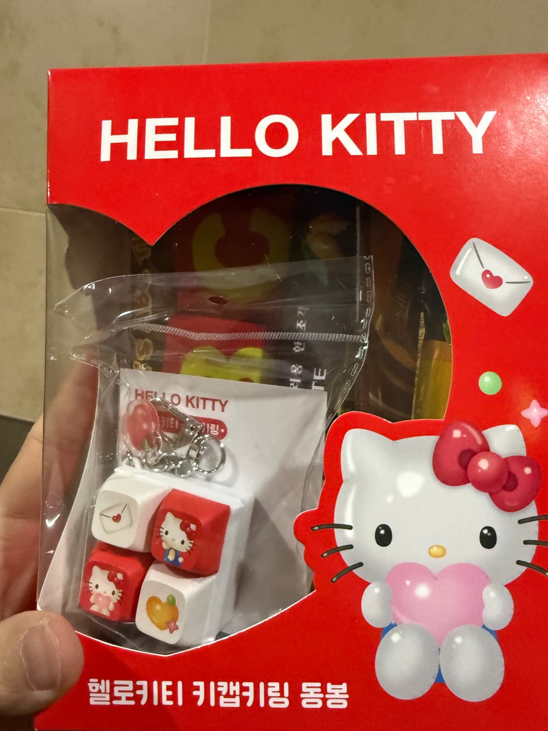 헬로키티 키캡 미개봉 새상품 상품이미지1