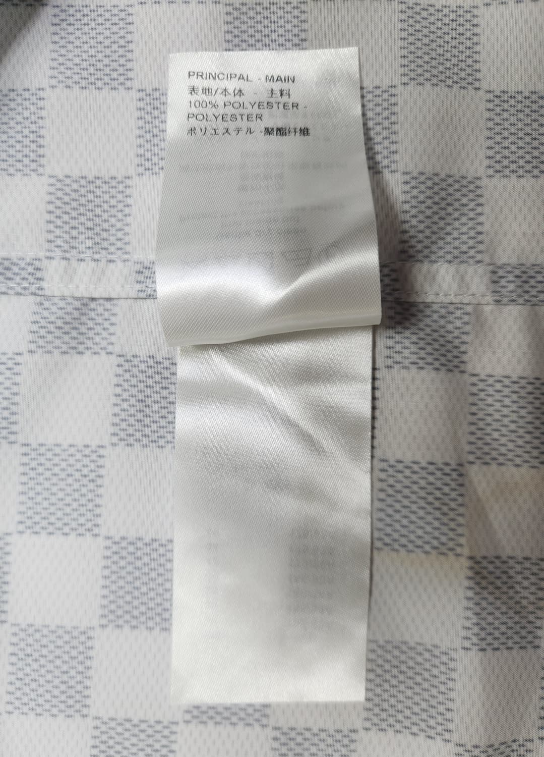 [정품 파격가] 루이비통 다미에 아주르 셔츠 38 사이즈 (실측 참고]  상품이미지9