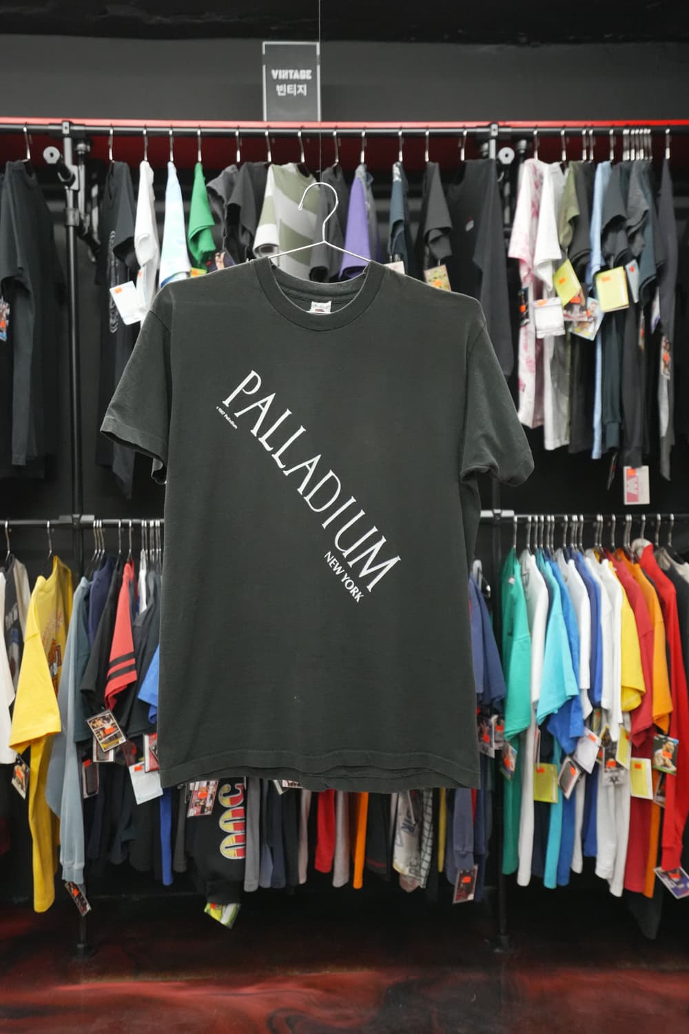 1987년 싱글 스티치 뉴욕 The Palladium Club 티셔츠 상품이미지2