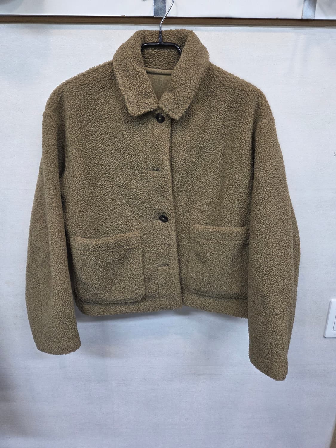 유니클로 윈드블럭 뽀글이 플리스 자켓 s 상품이미지1