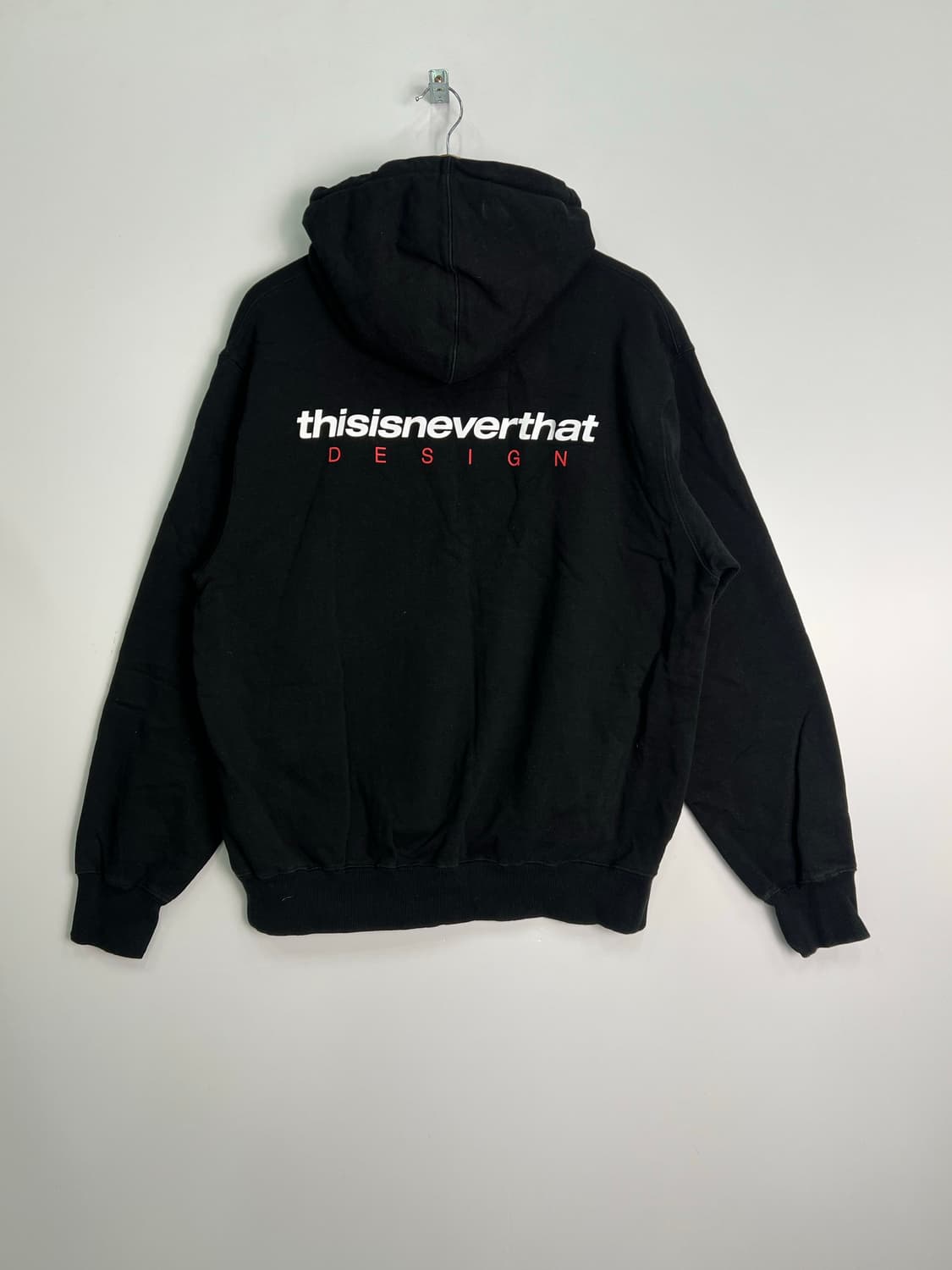 thisisneverthat 블랙 후드티 상품이미지4