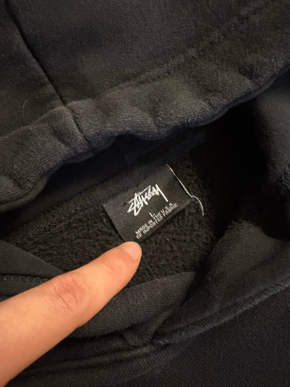 Stüssy International 로고 후드 상품이미지3
