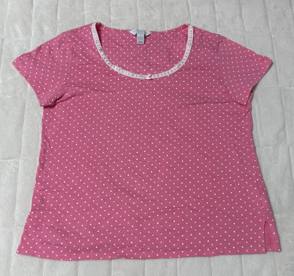 코디세트 히메갸루 딸기우유 y2k 도트 일본빈티지 레이어드 스커트 마멜 상품이미지4