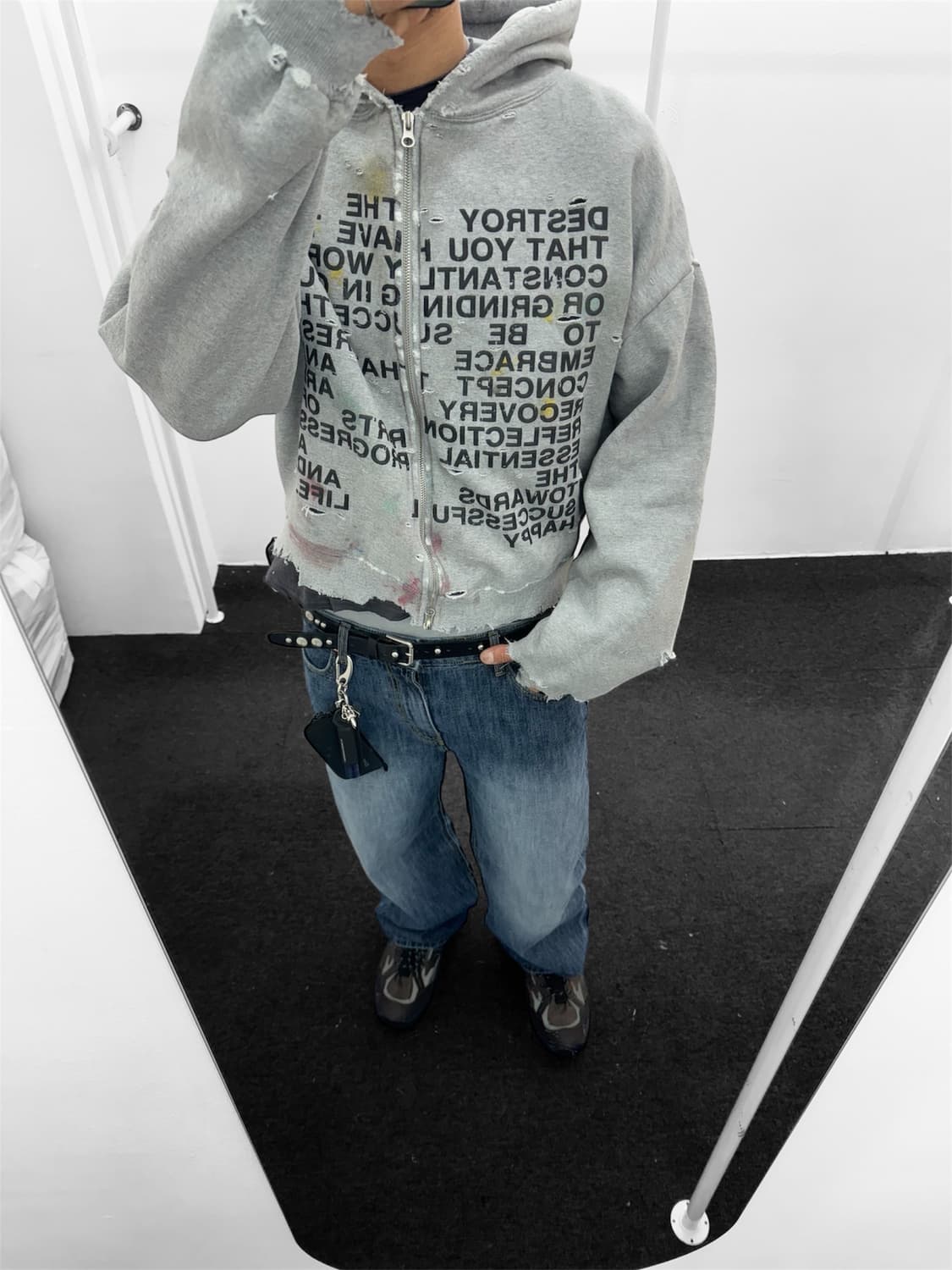 빈티지 후드집업(기모) 상품이미지9