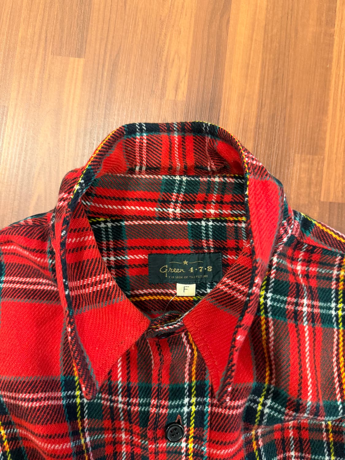 vtg 빈티지 플란넬 체크 셔츠 상품이미지7