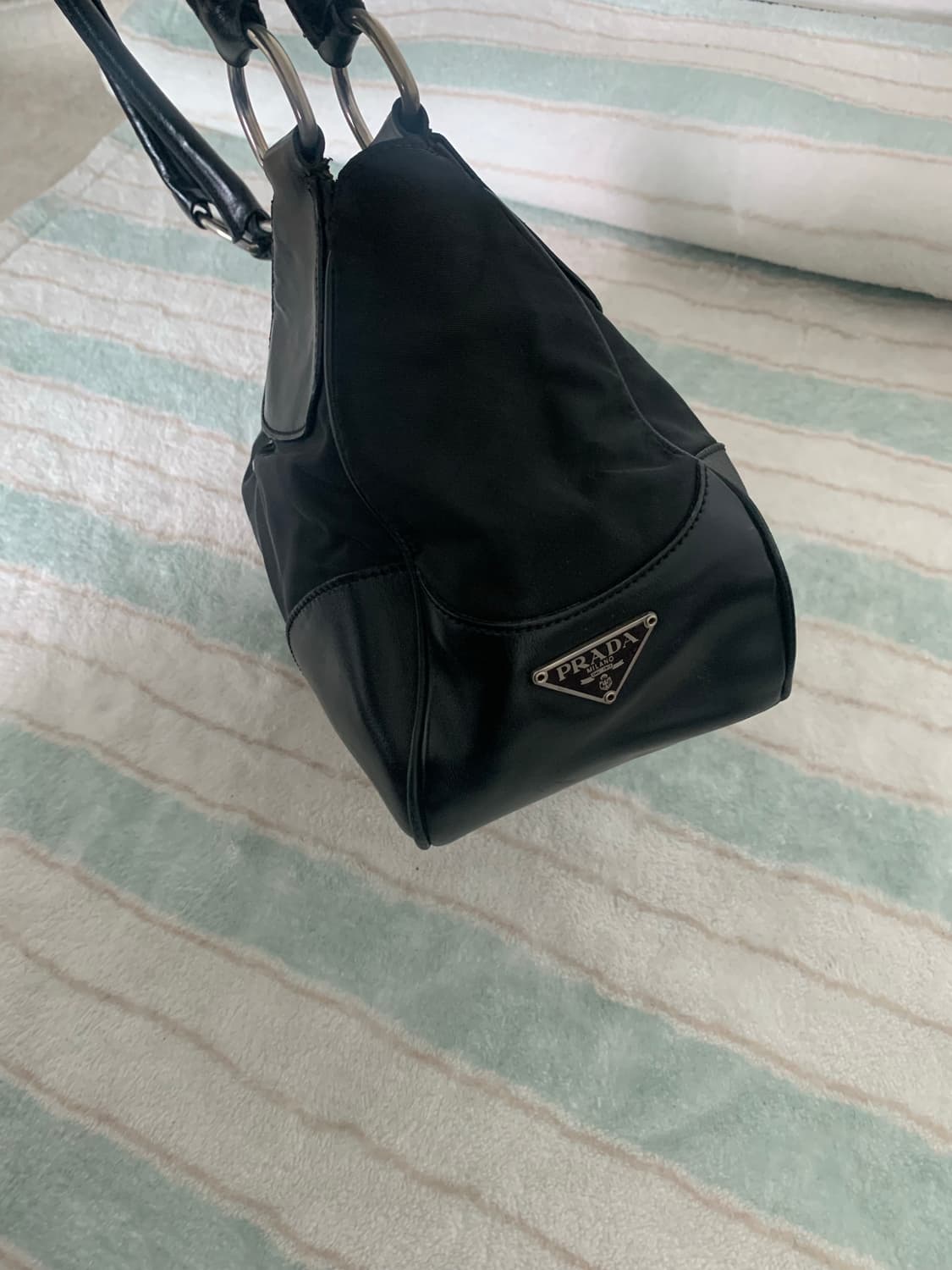 정품 프라다 숄더백 문백  상품이미지4