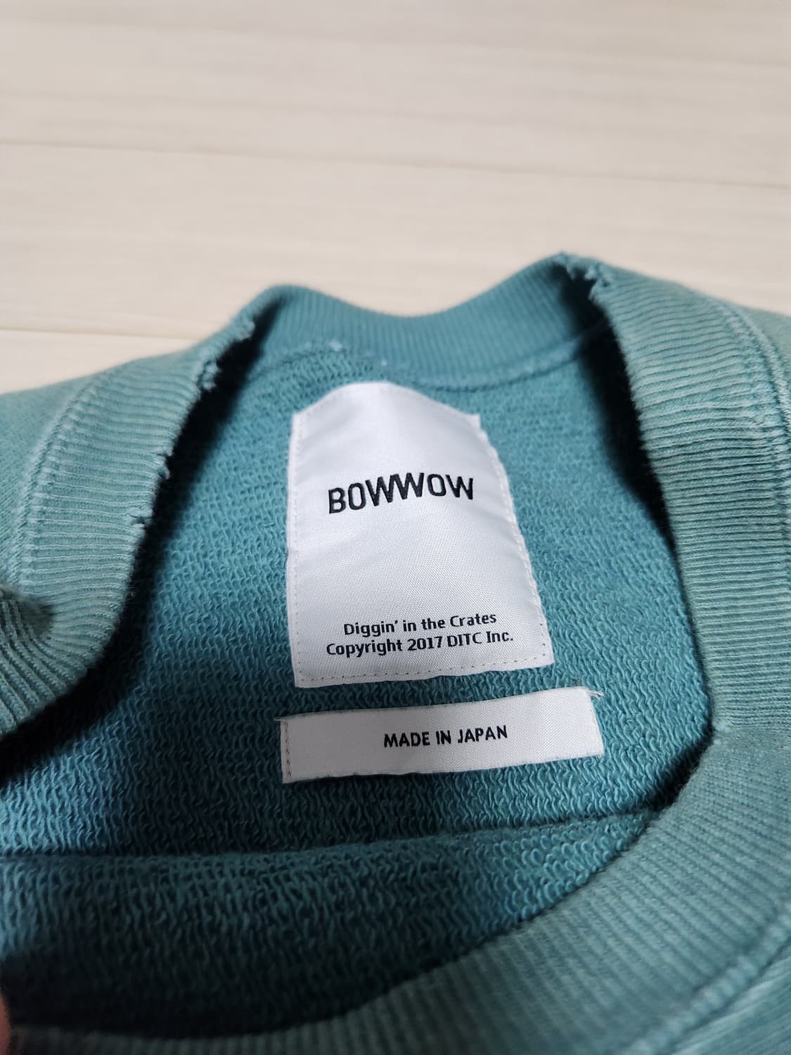 바우와우 bow wow 체인갱 스웻셔츠 상품이미지3