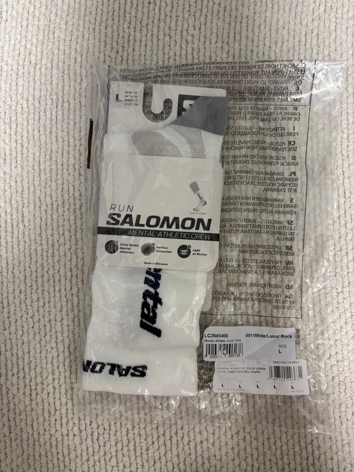 살로몬 x 멘탈에슬레틱 러닝양말 상품이미지1