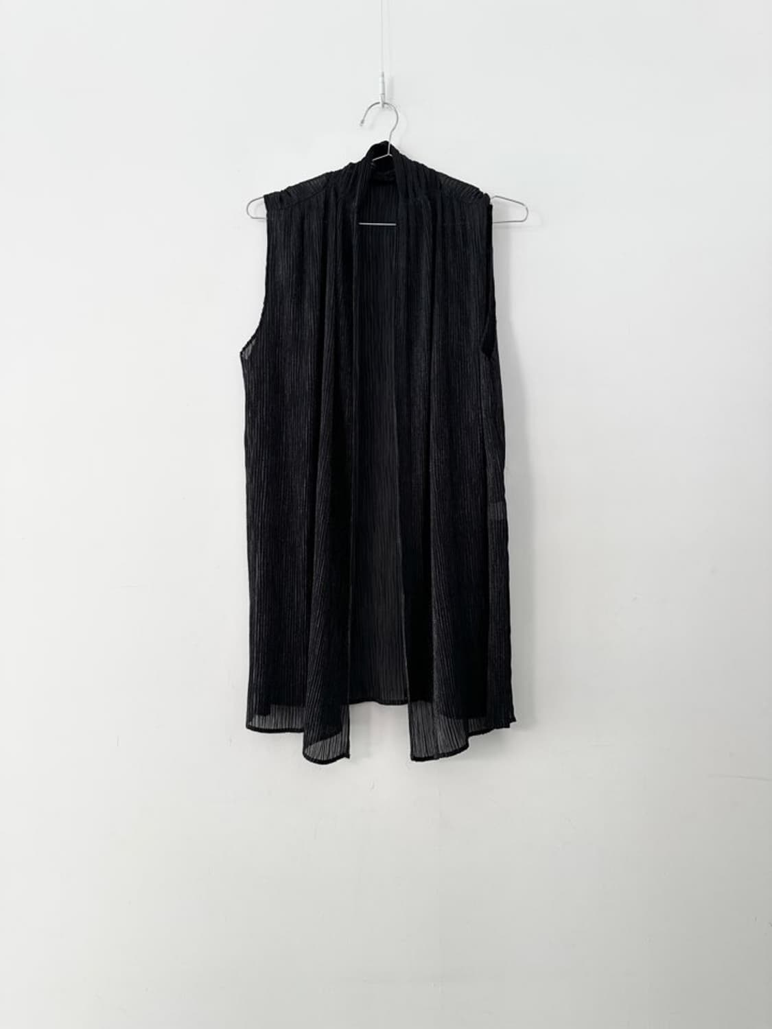 Pleats open vest  상품이미지1
