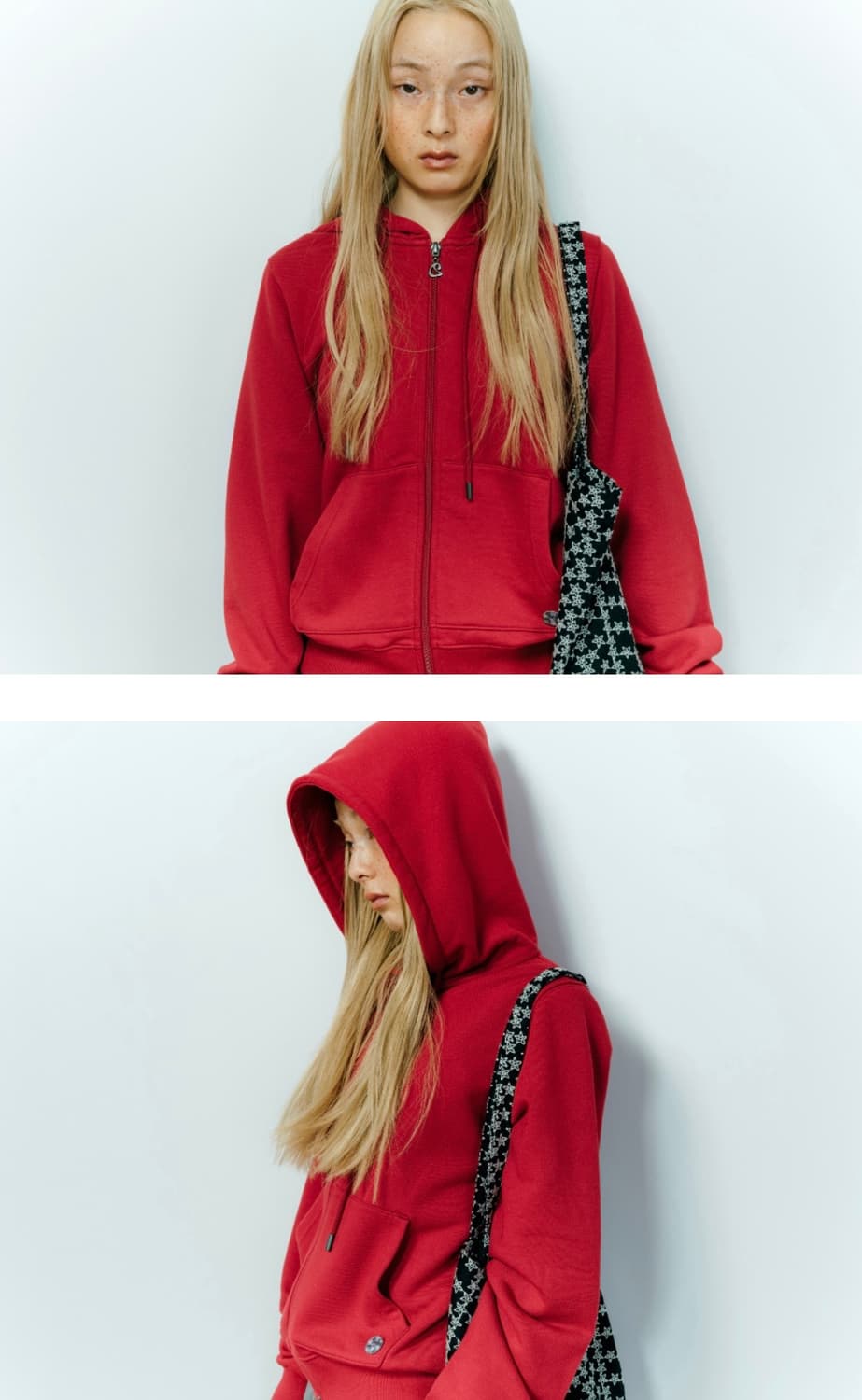 코이세이오 038 후드집업 레드 상품이미지5