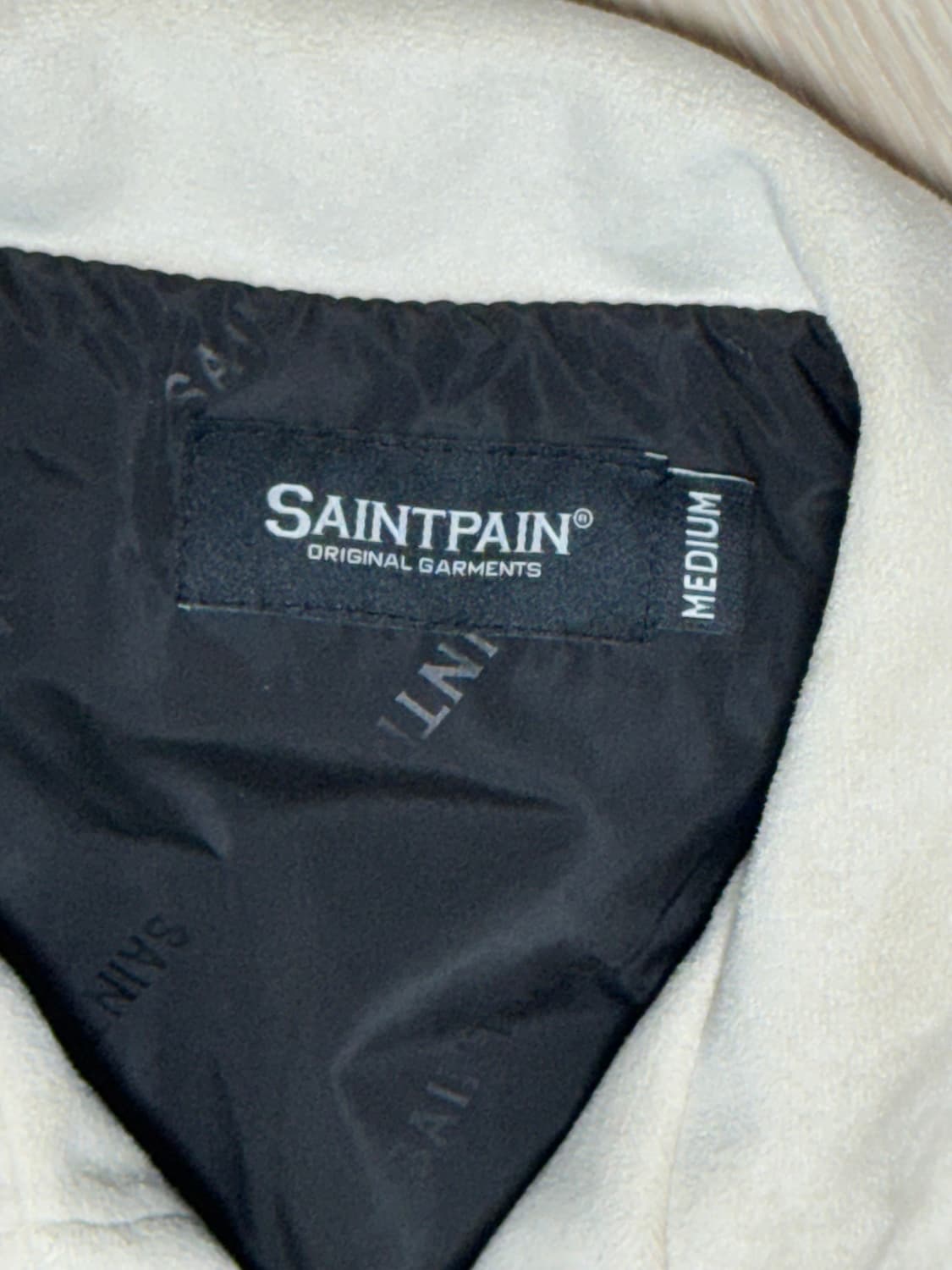 SAINT PAIN 스웨이드 레더 집업 자켓 상품이미지5
