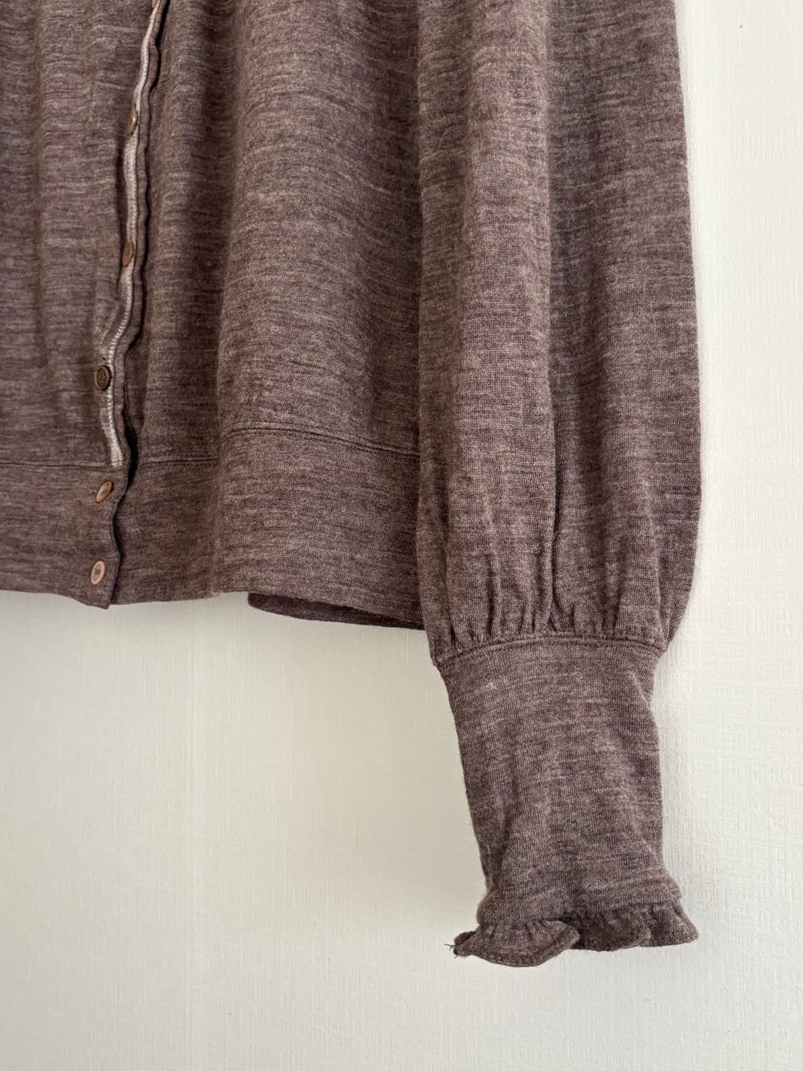 츠모리치사토 울 블라우스 상품이미지4