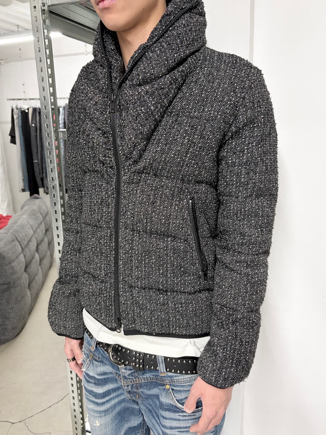 14fw 설리반 풀 지퍼 울 패딩 상품이미지1