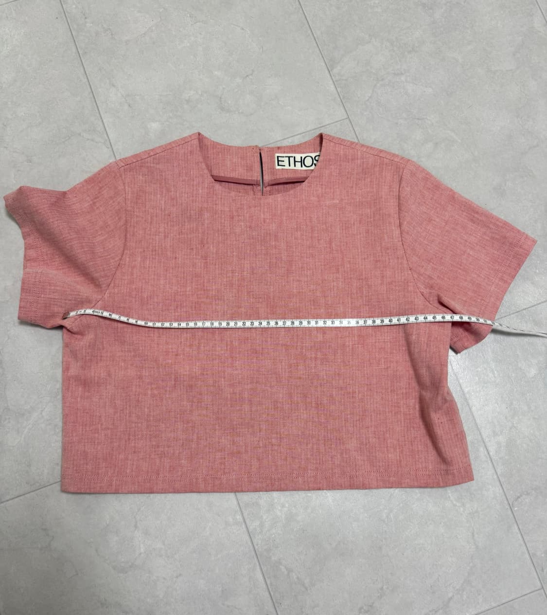 에토스 크롭 반팔 상품이미지4