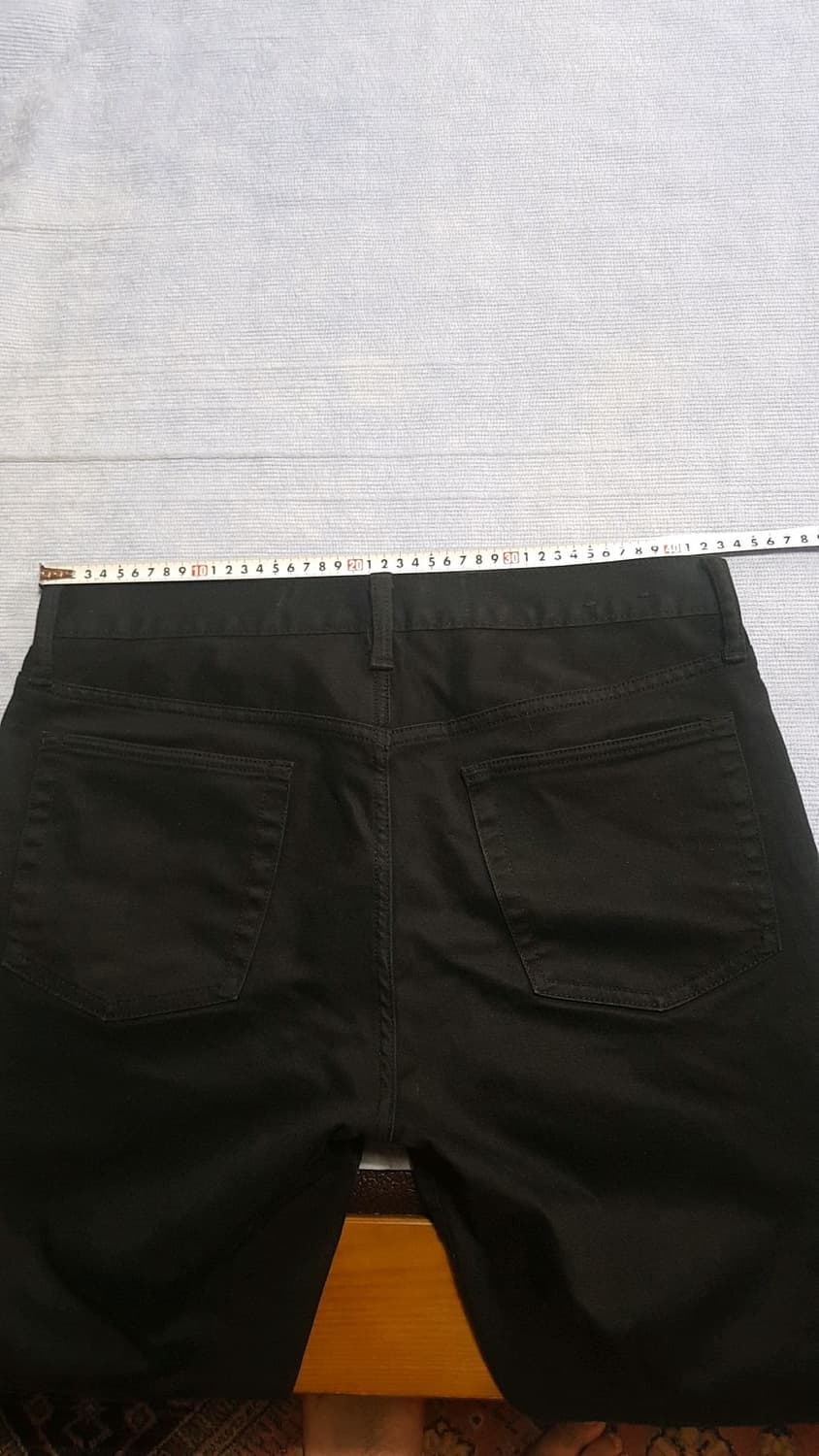 GAP 스판블랙진 33인치 기장102 상품이미지5