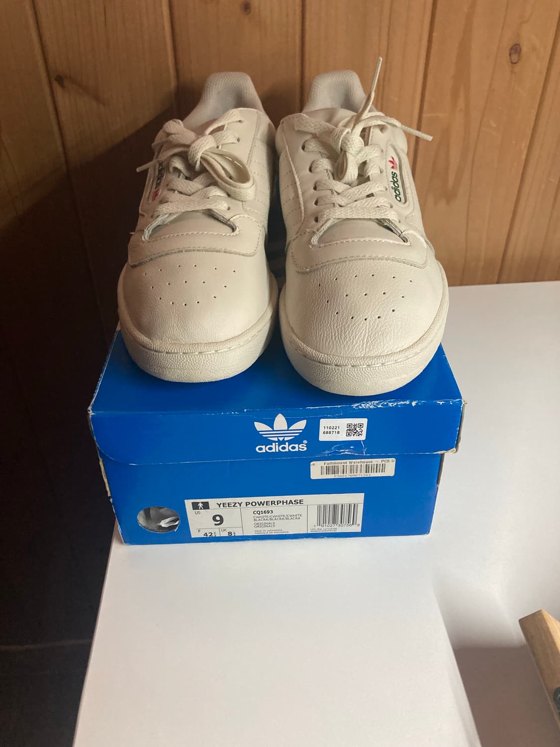 270 이지 칼라바사스 파워페이즈 og 화이트 초판  상품이미지2