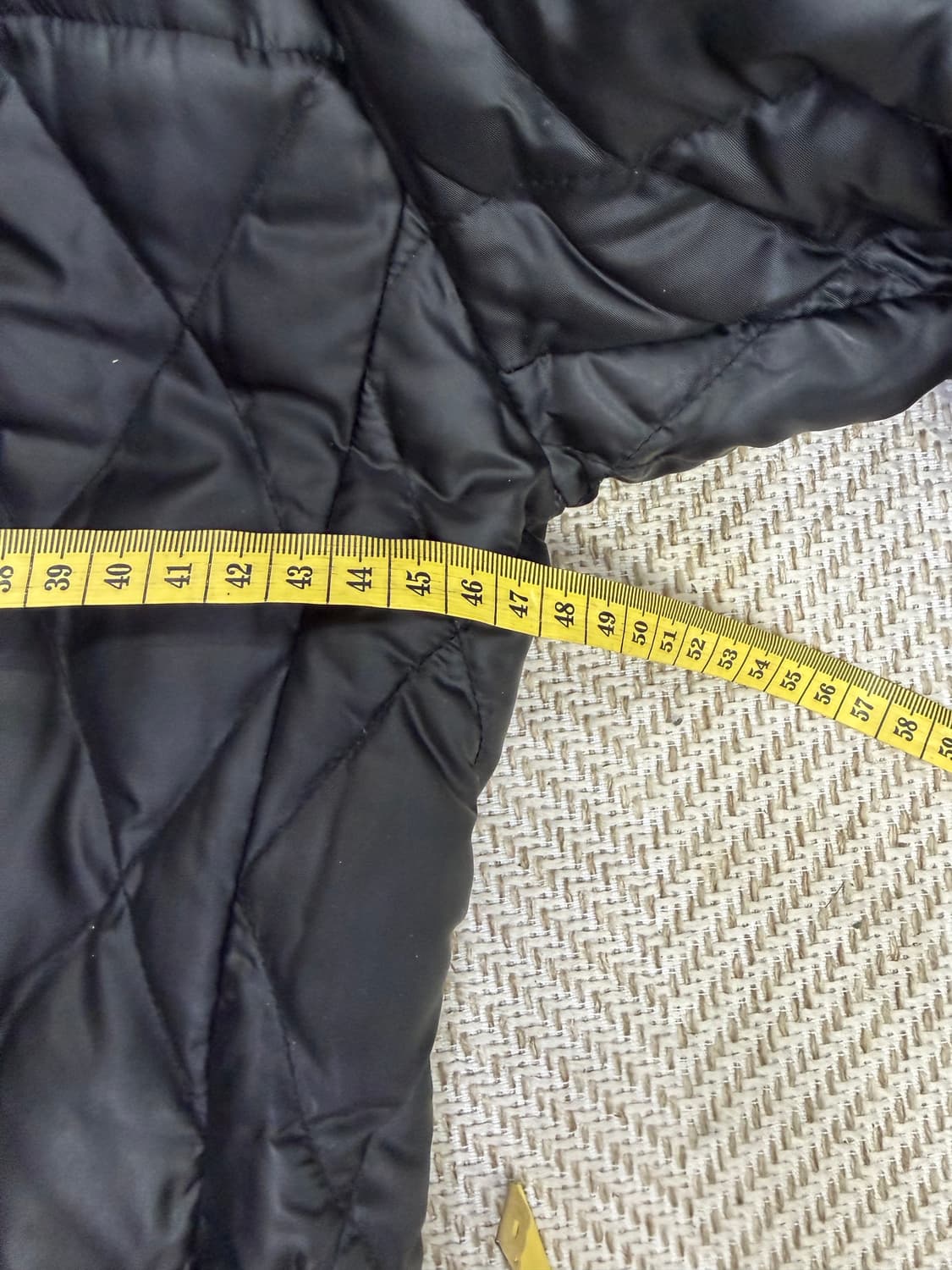 정품) 막스마라 블랙 퀼팅 후드퍼 패딩 38(55-66) 상품이미지9