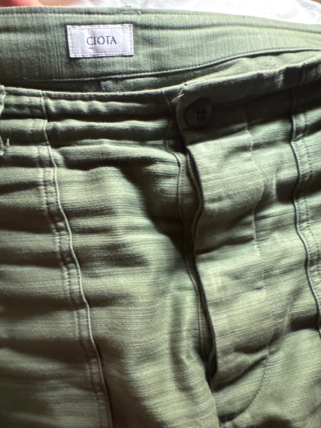 CIOTA 와이드 스트레이트 베이커팬츠 상품이미지3