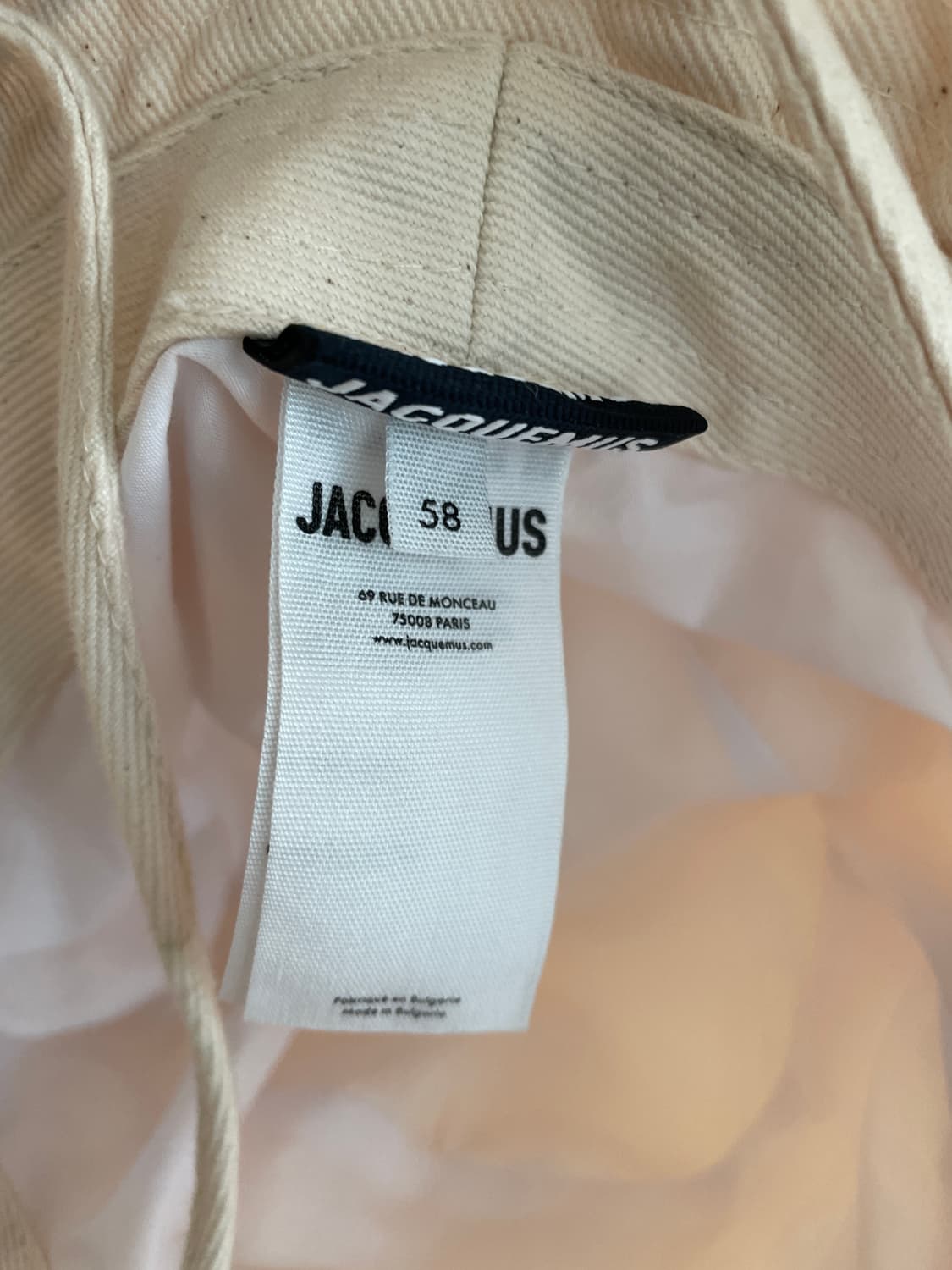 자크뮈스 르 밥 아티초크 버킷햇 오프 화이트 58호 상품이미지2