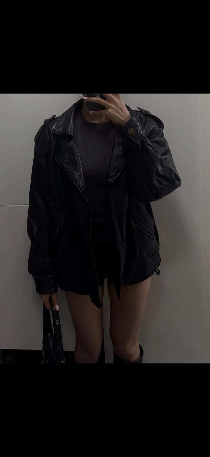 에스까드릴 빈티지 락스타 양가죽 자켓 상품이미지10