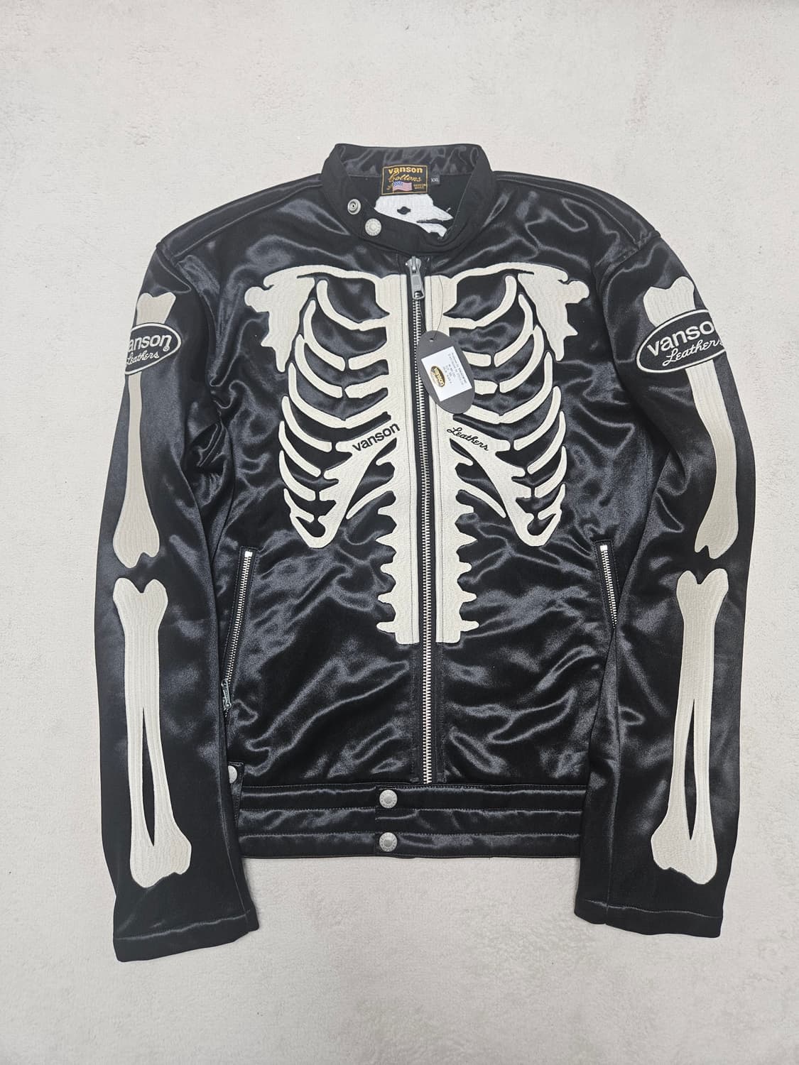 [XXL] 밴슨 레더 본 자켓 상품이미지1