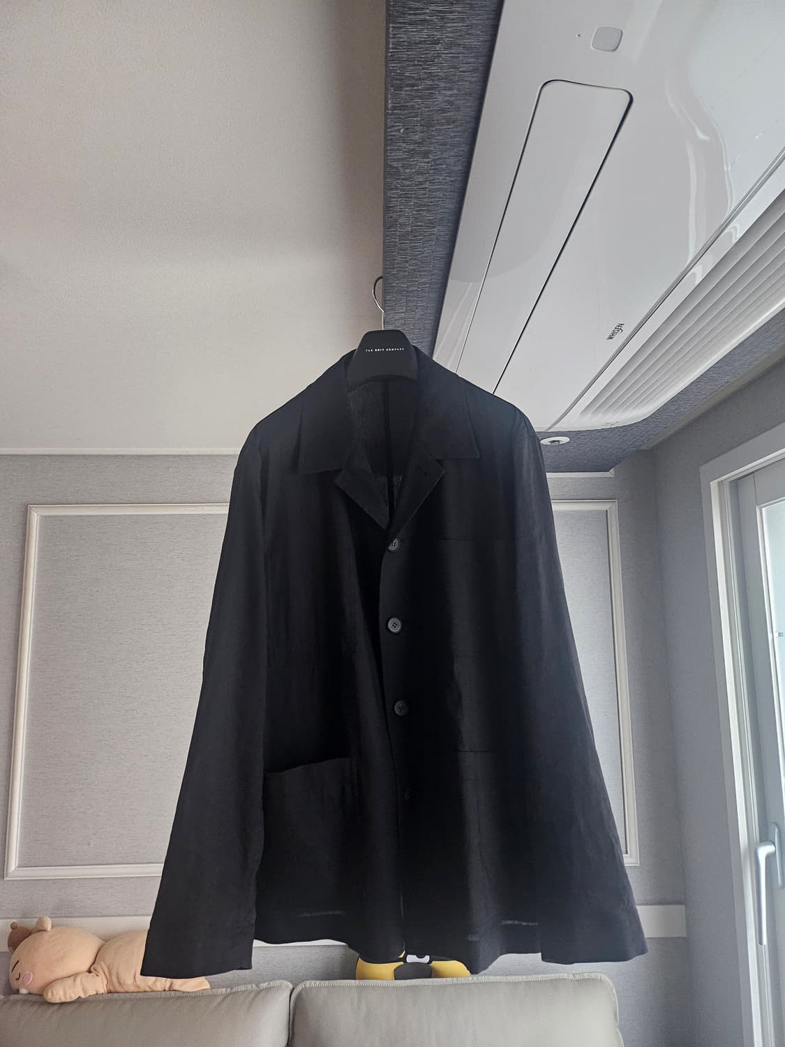 [거의 새것] 솔리드옴므 린넨 셔츠 남방 자켓 48 상품이미지1