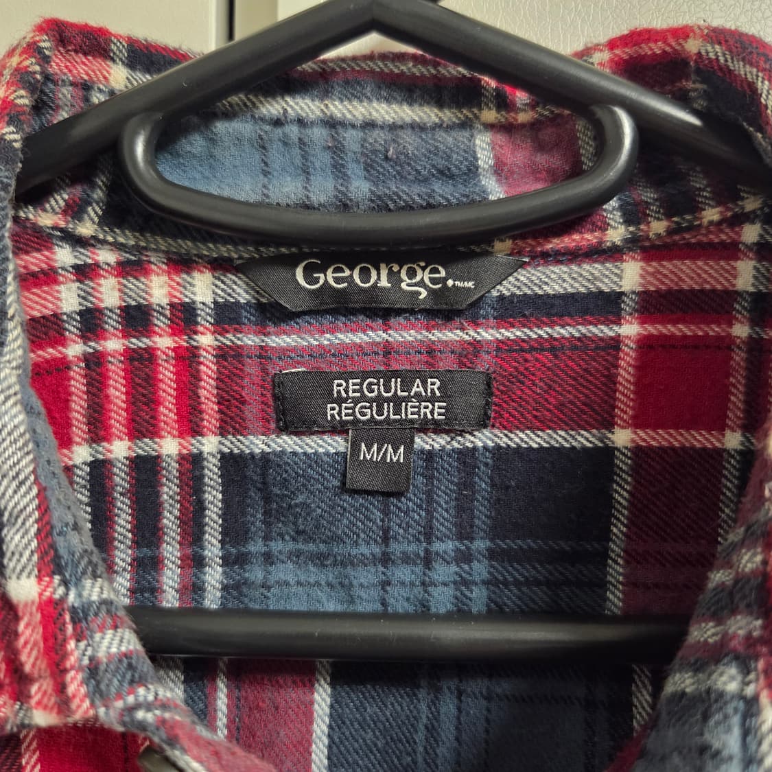 George 아메리칸 플란넬 체크 셔츠 L(100) 상품이미지3