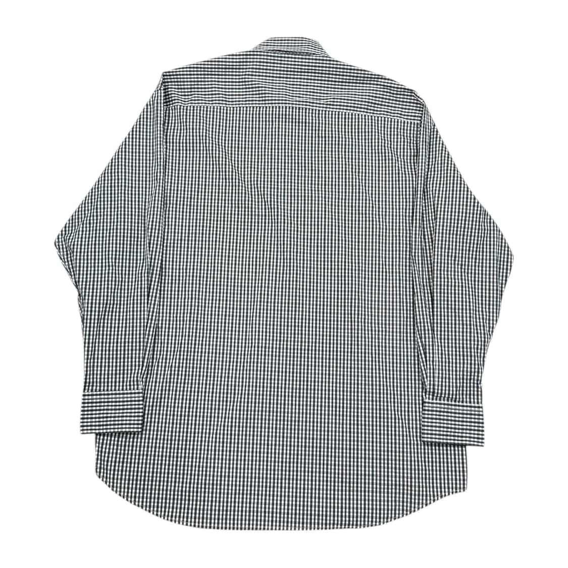 비바스튜디오 오버 체크셔츠 남방 L 블랙 화이트 상품이미지3
