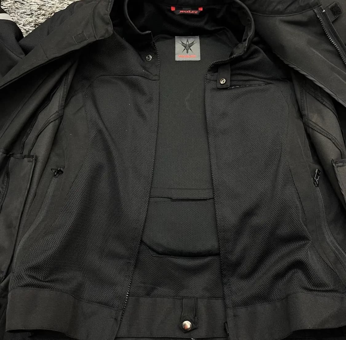 맥슬러 남성 바이커 자켓 (XL) 상품이미지5