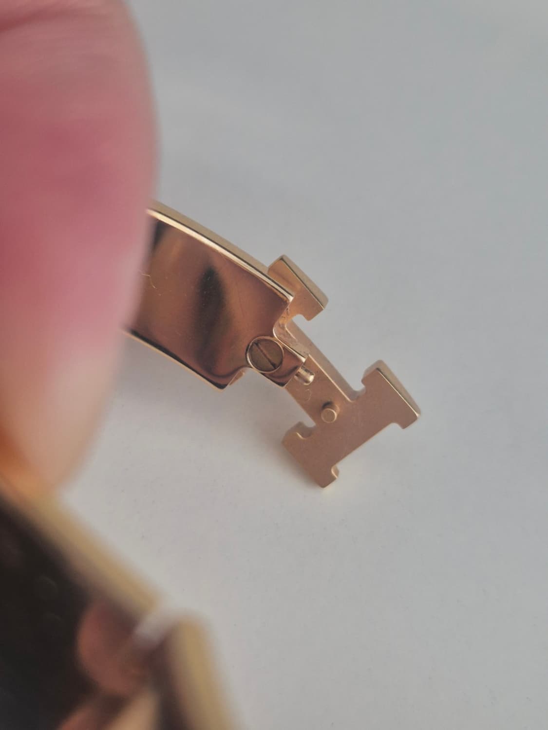 에르메스 클릭아슈 화이트 골드 pm 사이즈 상품이미지6