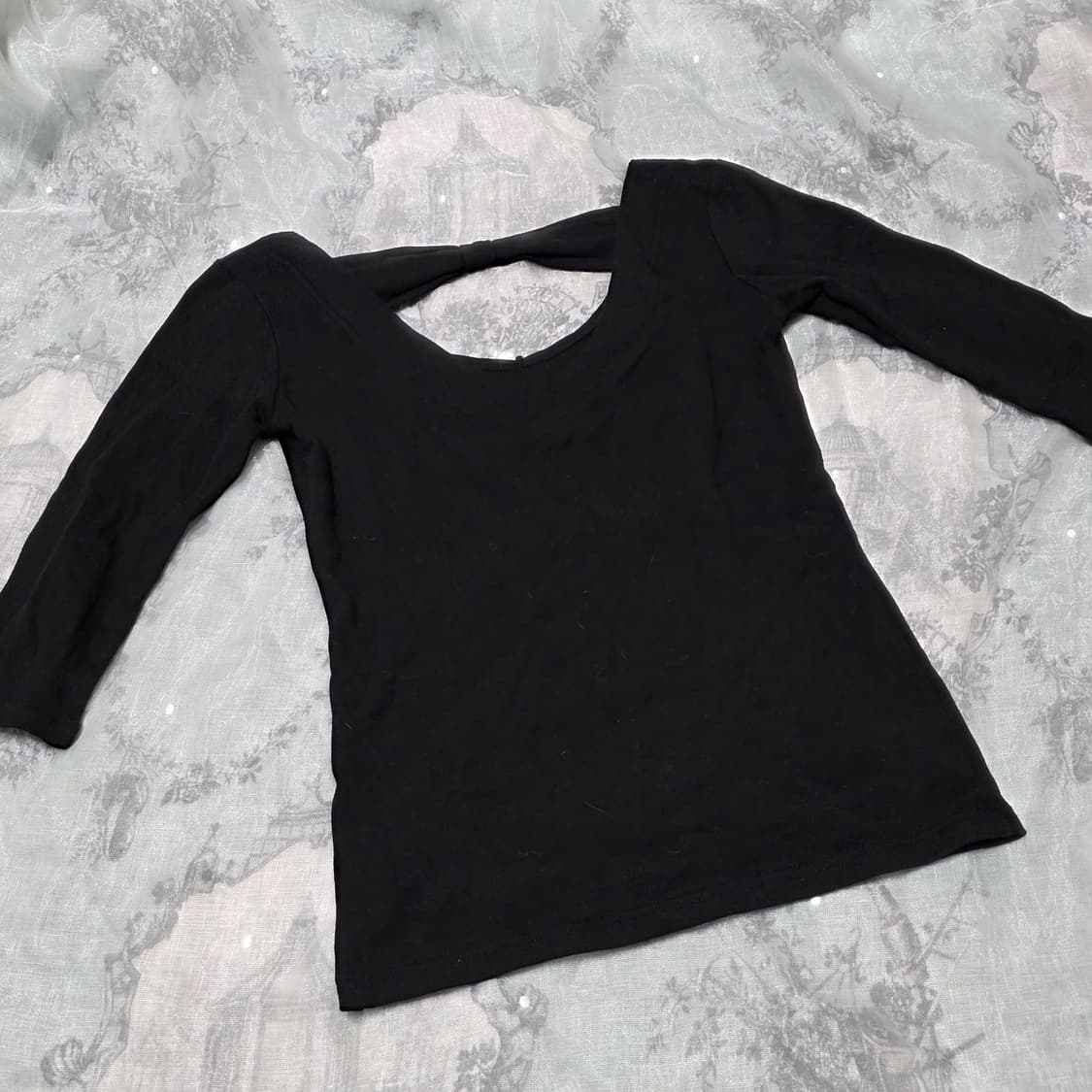 마즈 슈가글로스 백리본 갸루 반팔탑
펑크갸루y2k 상품이미지4