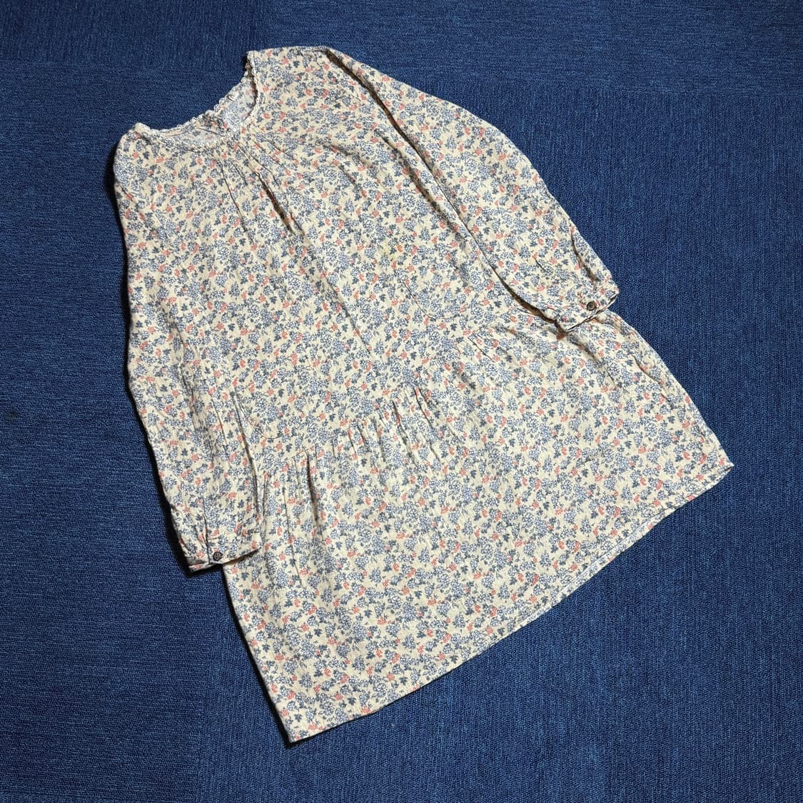 빈티지 꽃 무늬 원피스 상품이미지1