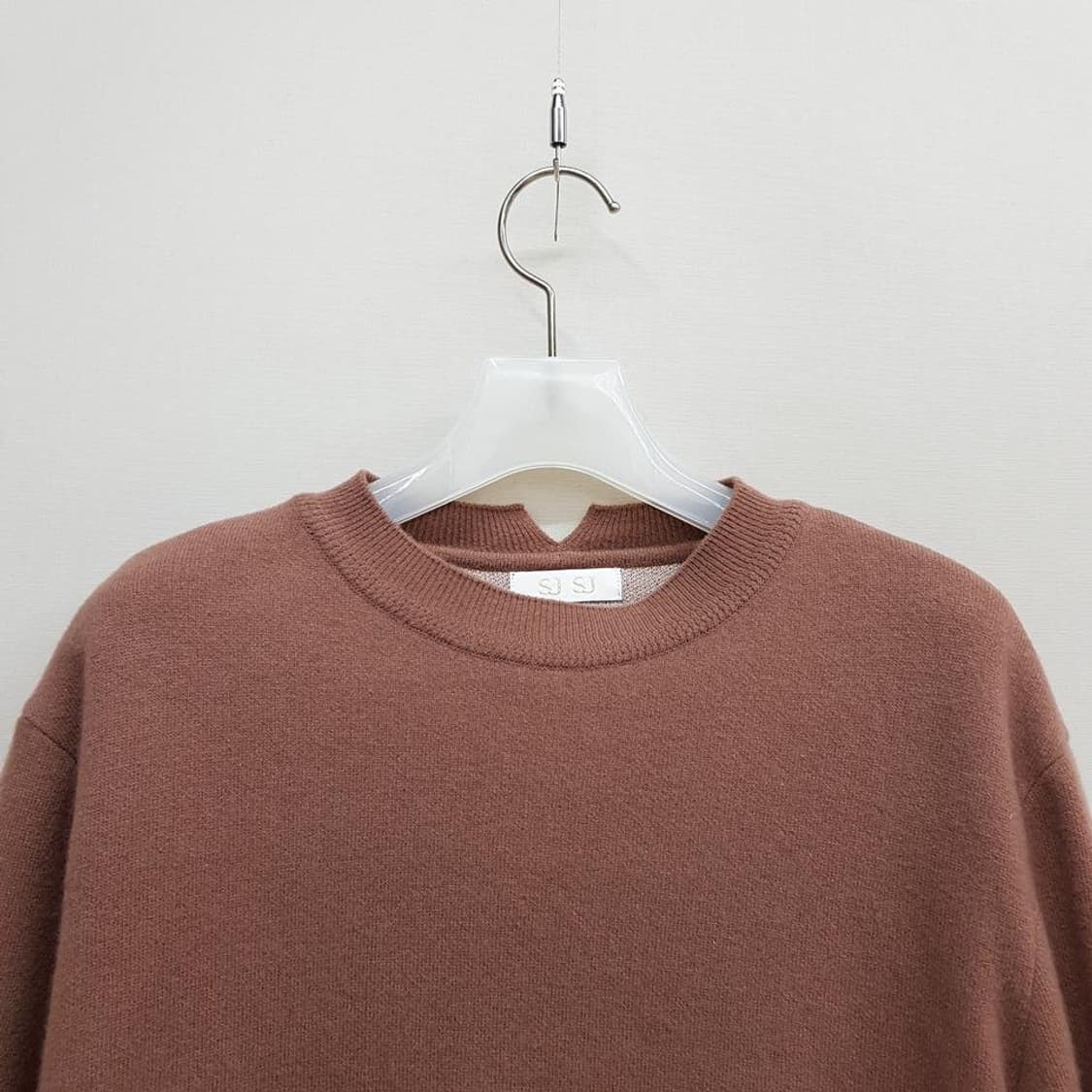 한섬 SJSJ 2021 레이어드 니트 플리츠 원피스 세트 F사이즈 상품이미지4