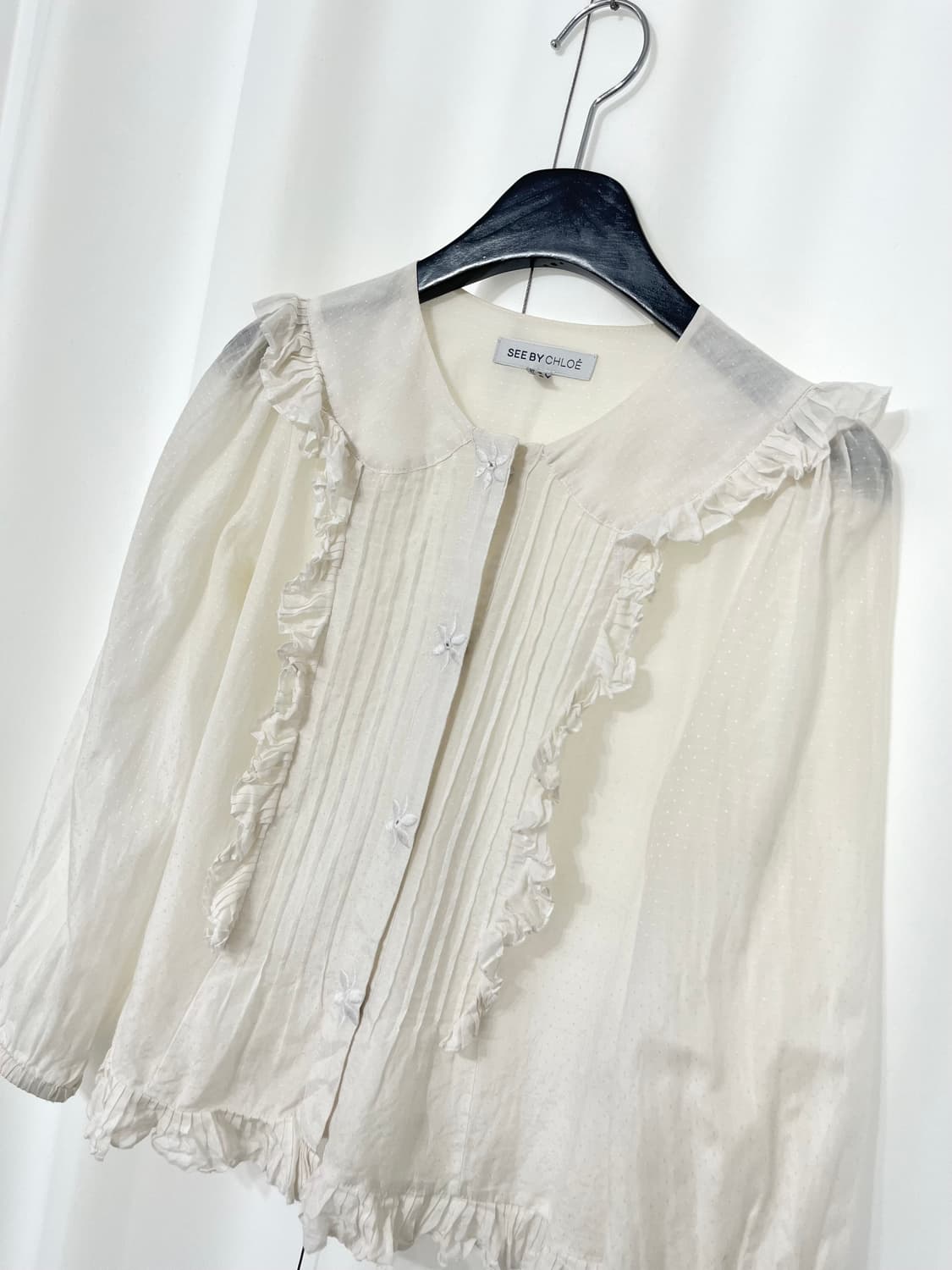 SEE BY CHLOE frill blouse  상품이미지2