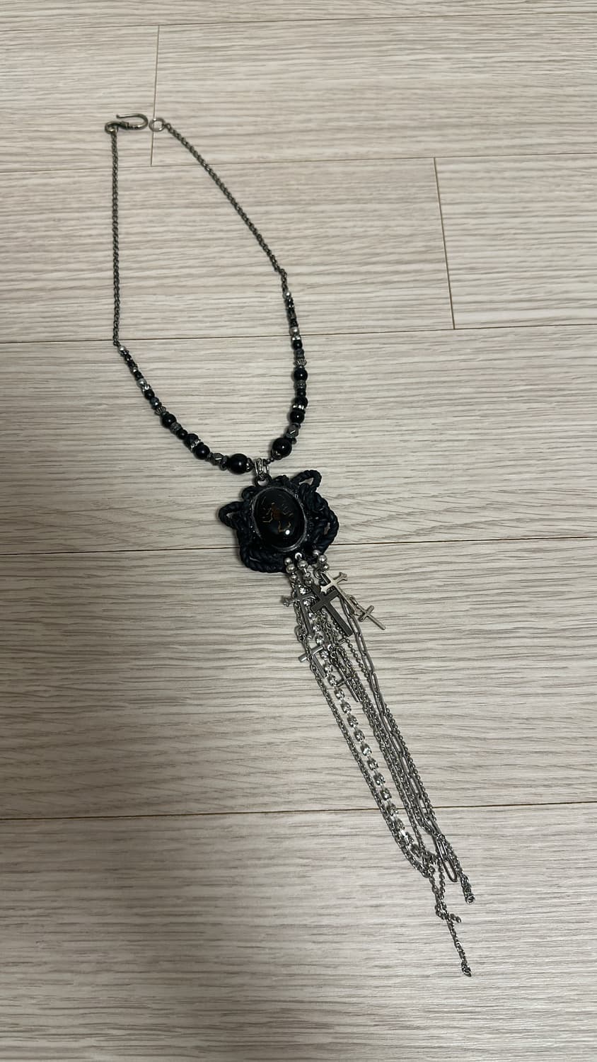 vy001 Dangle Scorpion Beads Necklace 상품이미지1