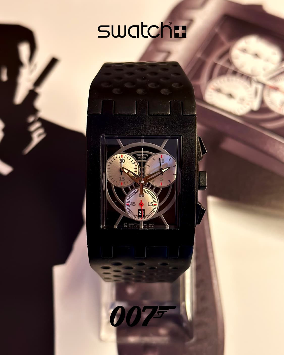 2001년판) 빈티지 스와치 007 40주년 한정판 dr.no 상품이미지2