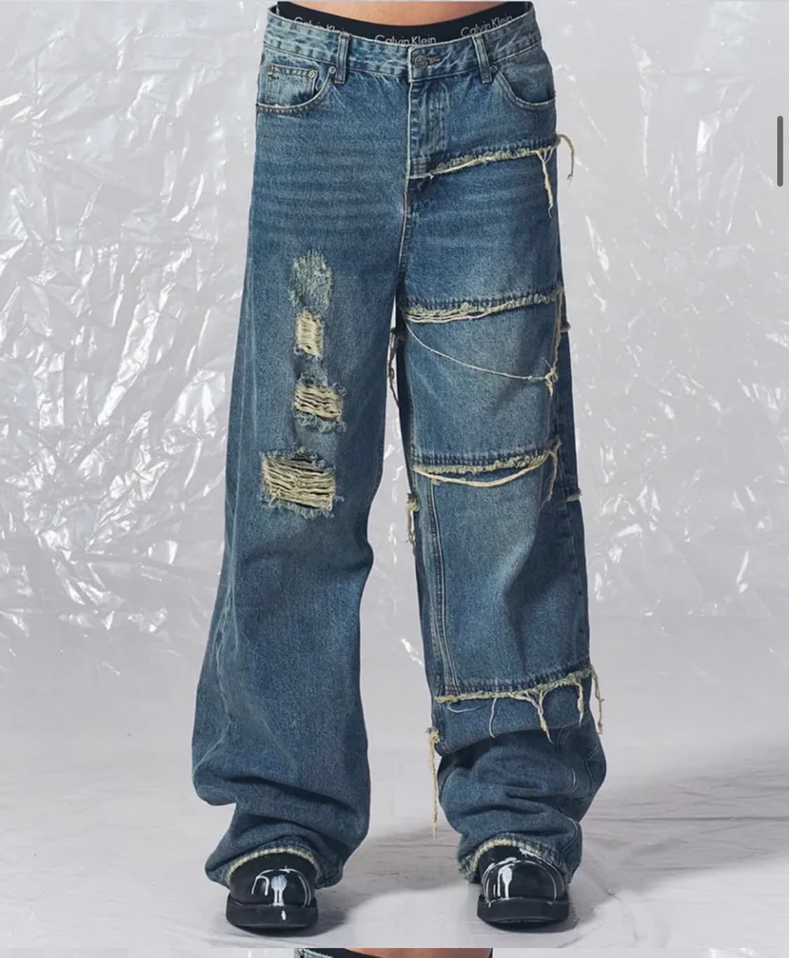 스키즘 인듀싱 TWELVE GOLD JEANS BLUE 데님 상품이미지1