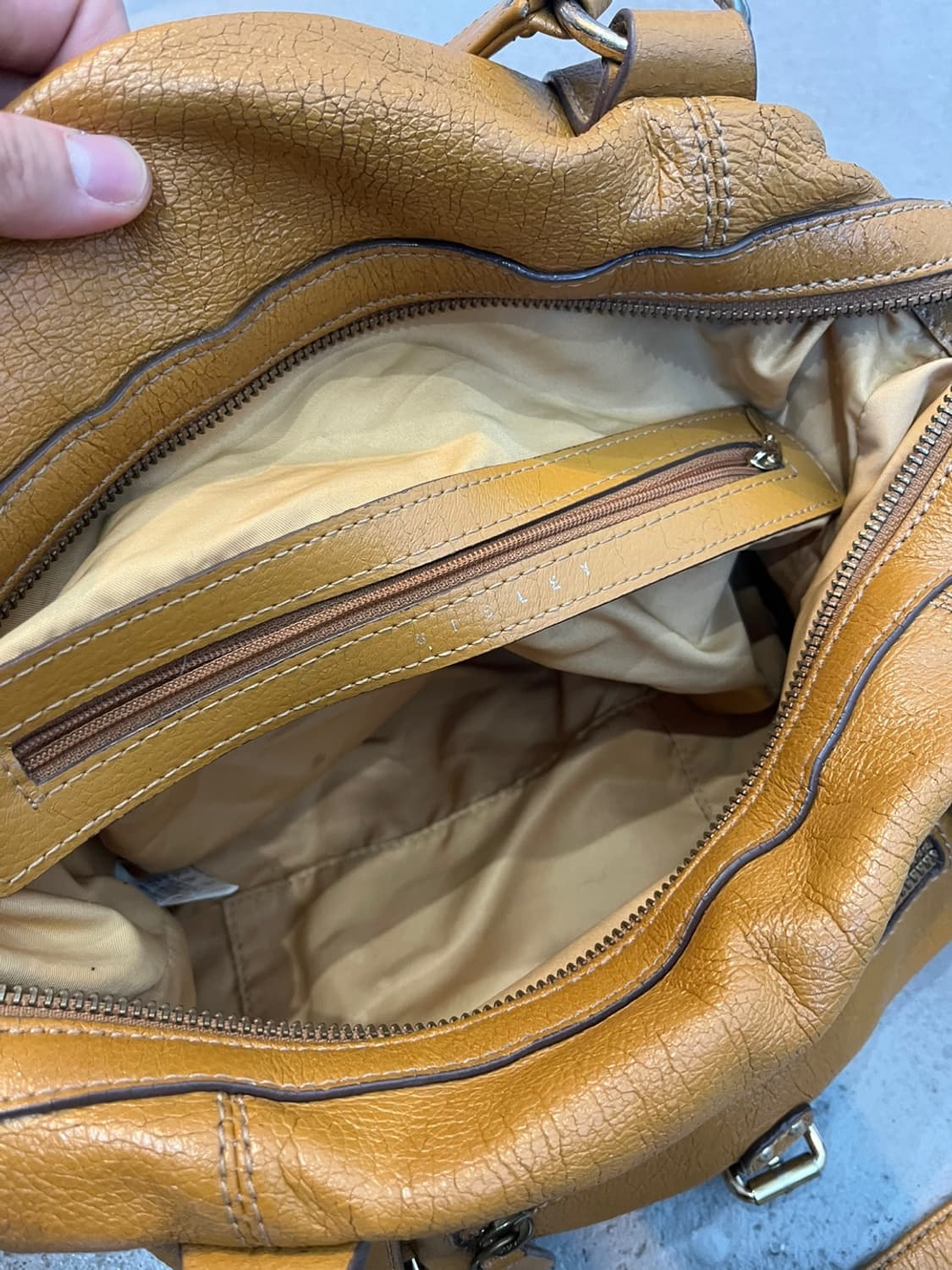 SISLEY Leather Shoulder Bag 상품이미지6