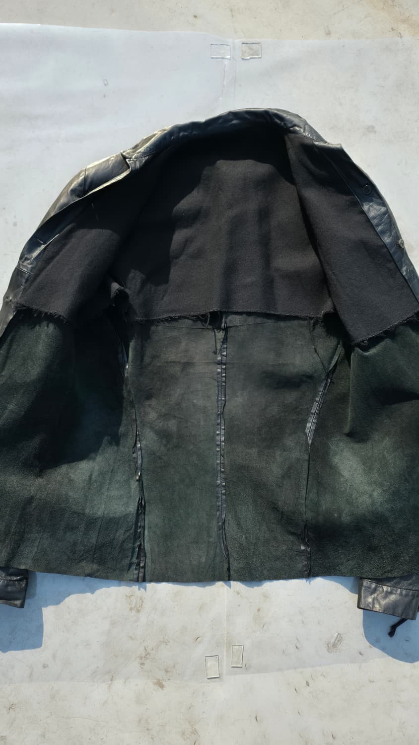 MA+ maurizio amadei 엠에이크로스 leather shirt 상품이미지2