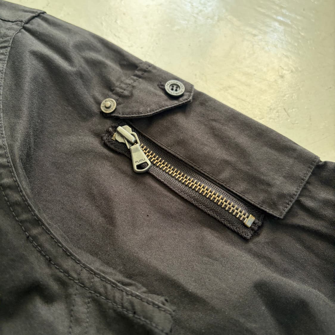 00s FUBU 후부 빈티지 멀티포켓 셔츠 M 상품이미지5