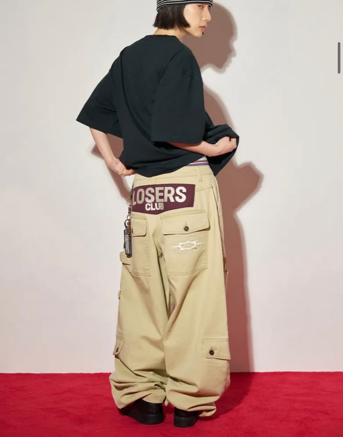 [새상품] 루저스클럽 멀티 카고 포켓 와이드 팬츠 상품이미지1
